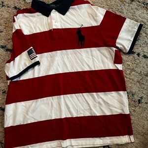 Size 2X Ralph Lauren polo collar shirt!!